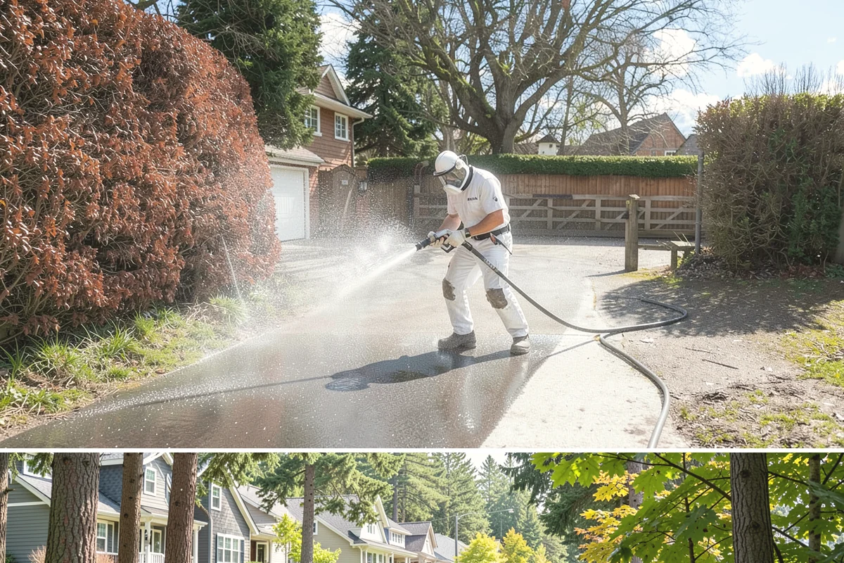 Natural Stone Cleaning in Normandy Park, King County, WA - Summer's drier conditions keep porous natural stone from staying saturated and give sensitive treatments the stability they need.