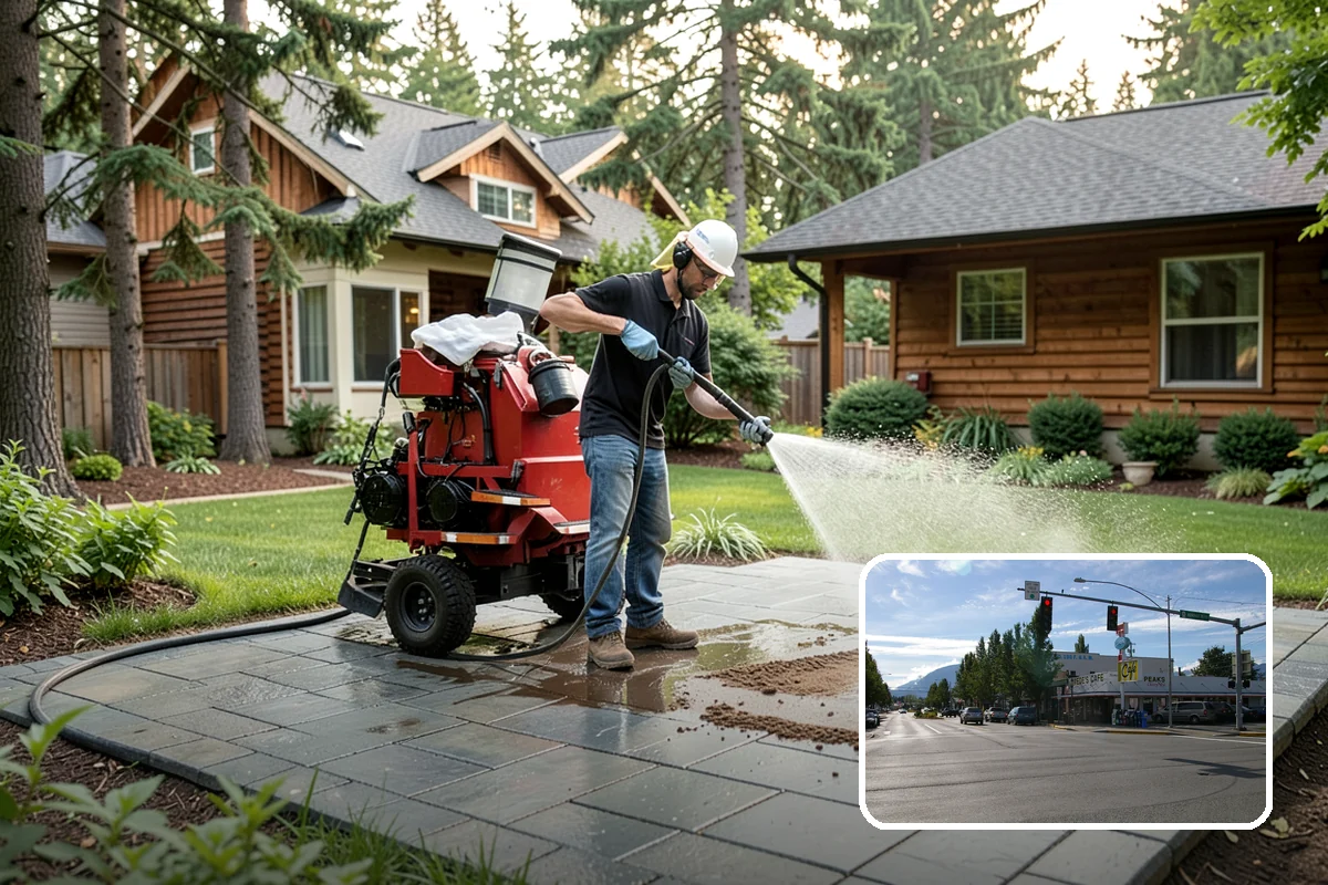 Natural Stone Cleaning in North Bend, King County, WA - Protects acid-sensitive stone with pH-correct chemistry