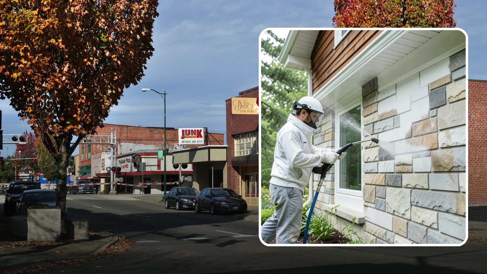 Natural Stone Cleaning in Puyallup, Pierce County, WA - Clean natural stone features with pH-appropriate methods that respect the mineral makeup of each stone.