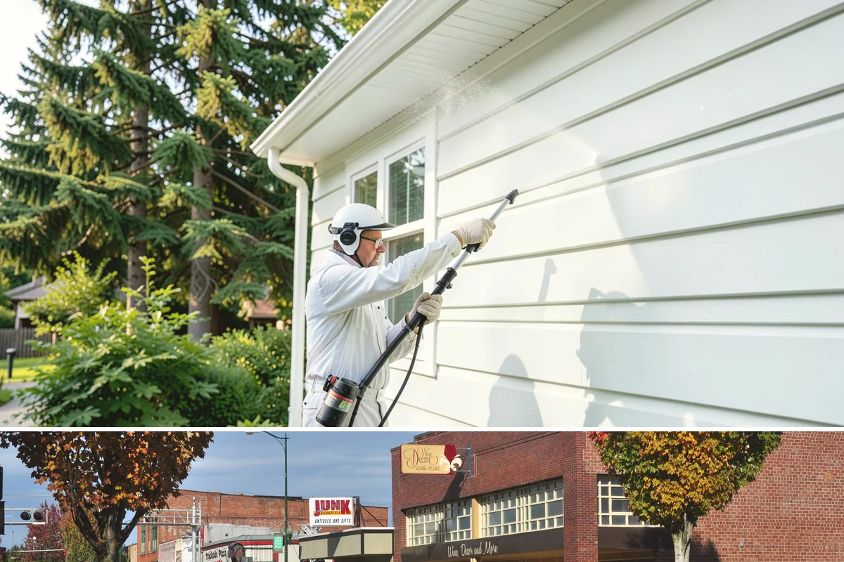 Natural Stone Cleaning in Puyallup, Pierce County, WA - Summer's drier conditions keep porous natural stone from staying saturated and give sensitive treatments the stability they need.