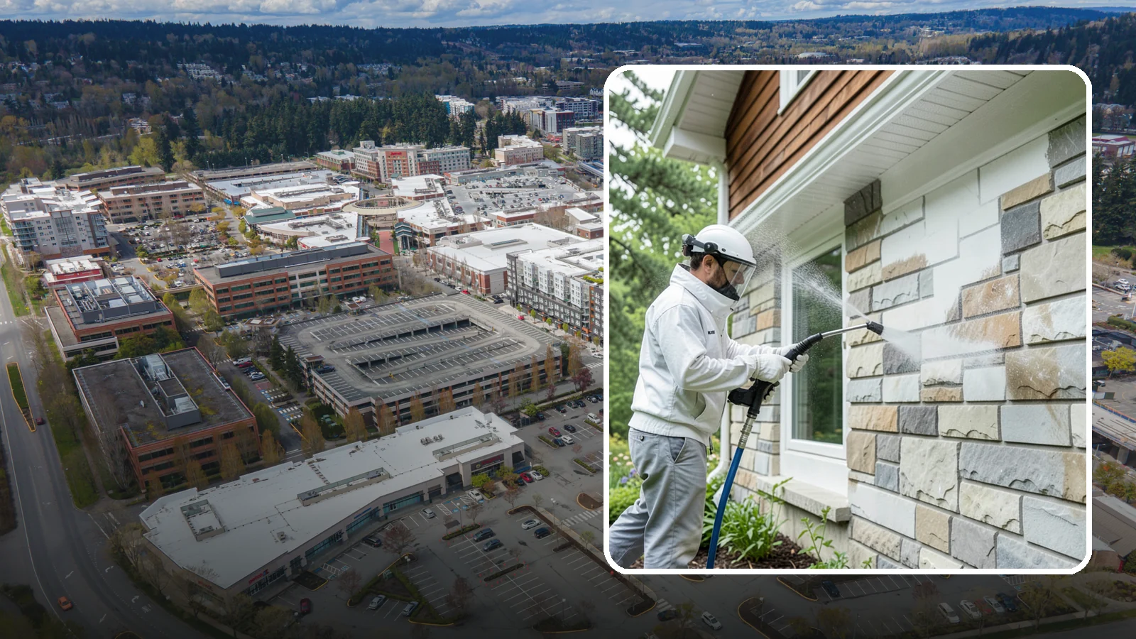 Natural Stone Cleaning in Redmond, King County, WA - Clean natural stone features with pH-appropriate methods that respect the mineral makeup of each stone.