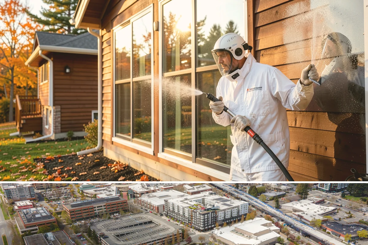 Natural Stone Cleaning in Redmond, King County, WA - Summer's drier conditions keep porous natural stone from staying saturated and give sensitive treatments the stability they need.