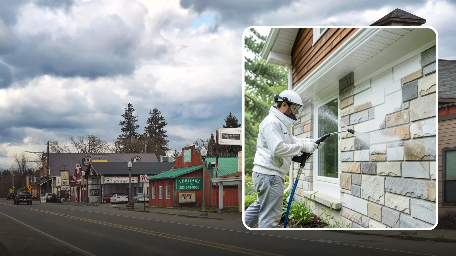 Natural Stone Cleaning in Roy, Pierce County, WA - Clean natural stone features with pH-appropriate methods that respect the mineral makeup of each stone.