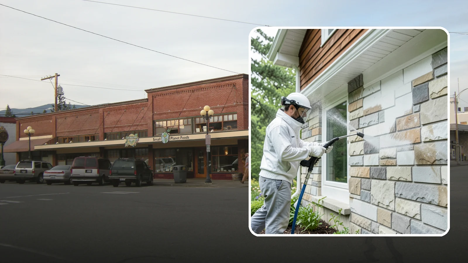 Natural Stone Cleaning in Sedro-Woolley, Skagit County, WA - Clean natural stone features with pH-appropriate methods that respect the mineral makeup of each stone.