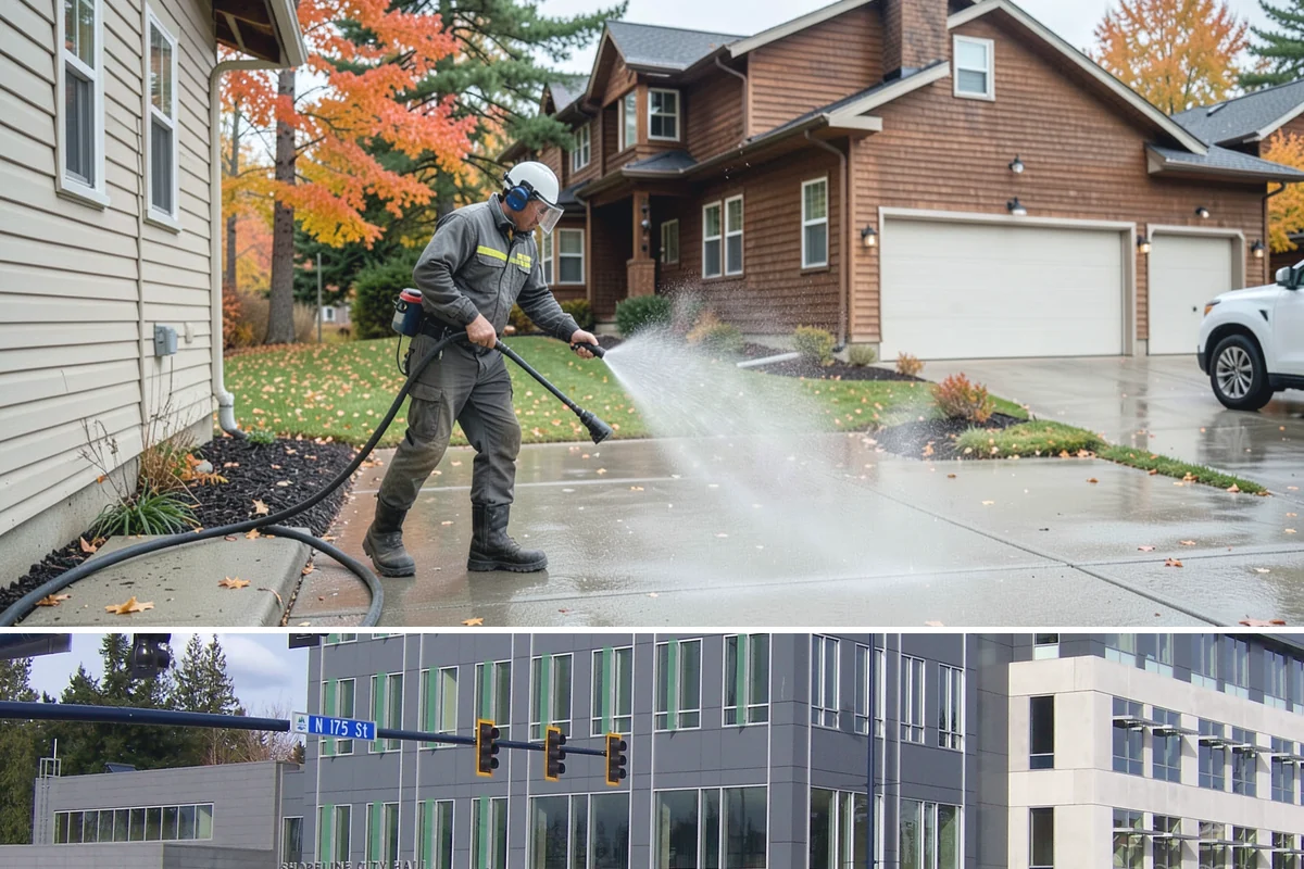 Natural Stone Cleaning in Shoreline, King County, WA - Summer's drier conditions keep porous natural stone from staying saturated and give sensitive treatments the stability they need.