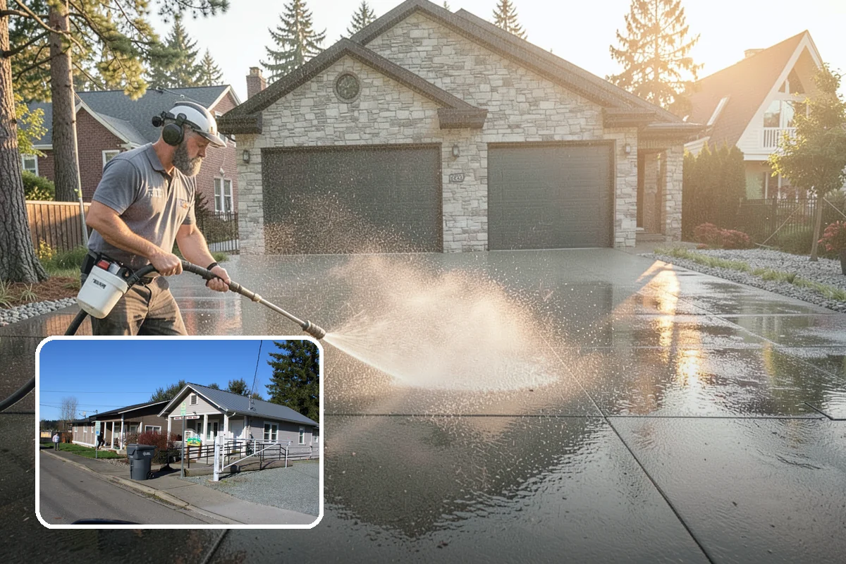 Natural Stone Cleaning in South Prairie, Pierce County, WA - Protects acid-sensitive stone with pH-correct chemistry