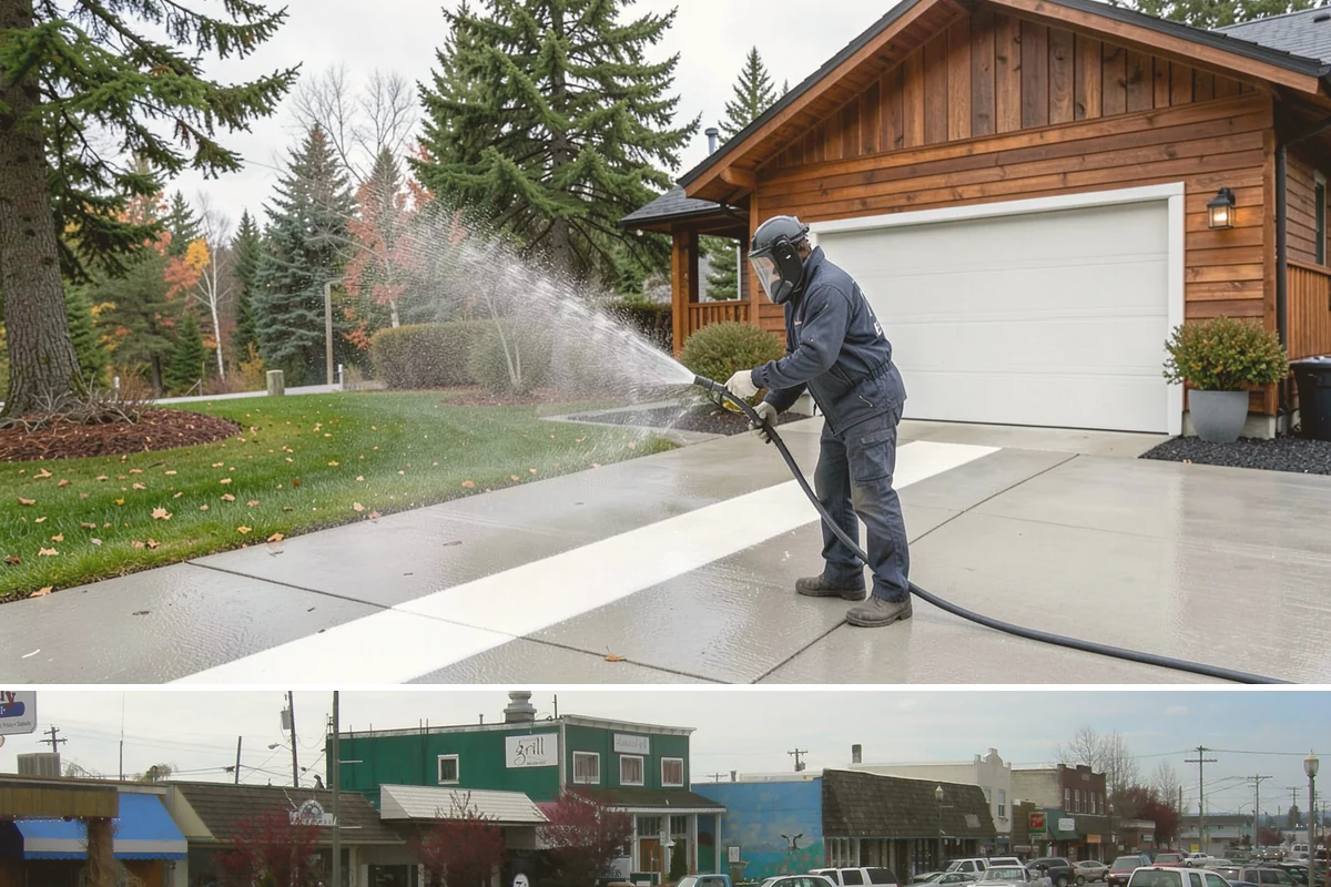 Natural Stone Cleaning in Stanwood, Snohomish County, WA - Summer's drier conditions keep porous natural stone from staying saturated and give sensitive treatments the stability they need.