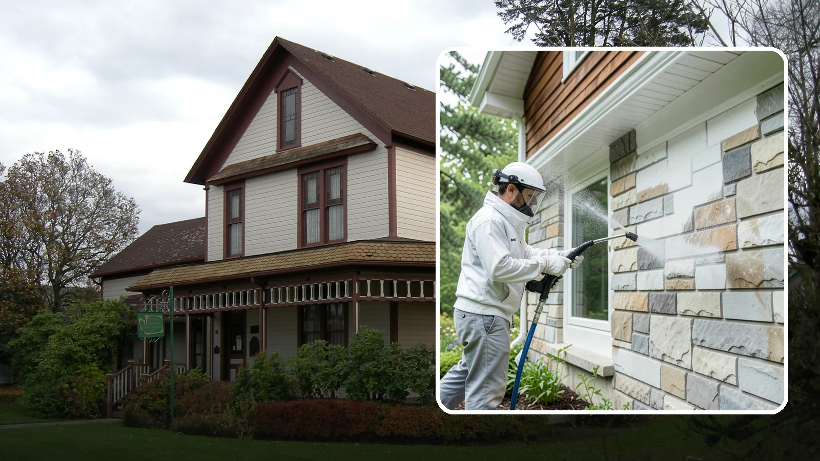 Natural Stone Cleaning in Sumner, Pierce County, WA - Clean natural stone features with pH-appropriate methods that respect the mineral makeup of each stone.