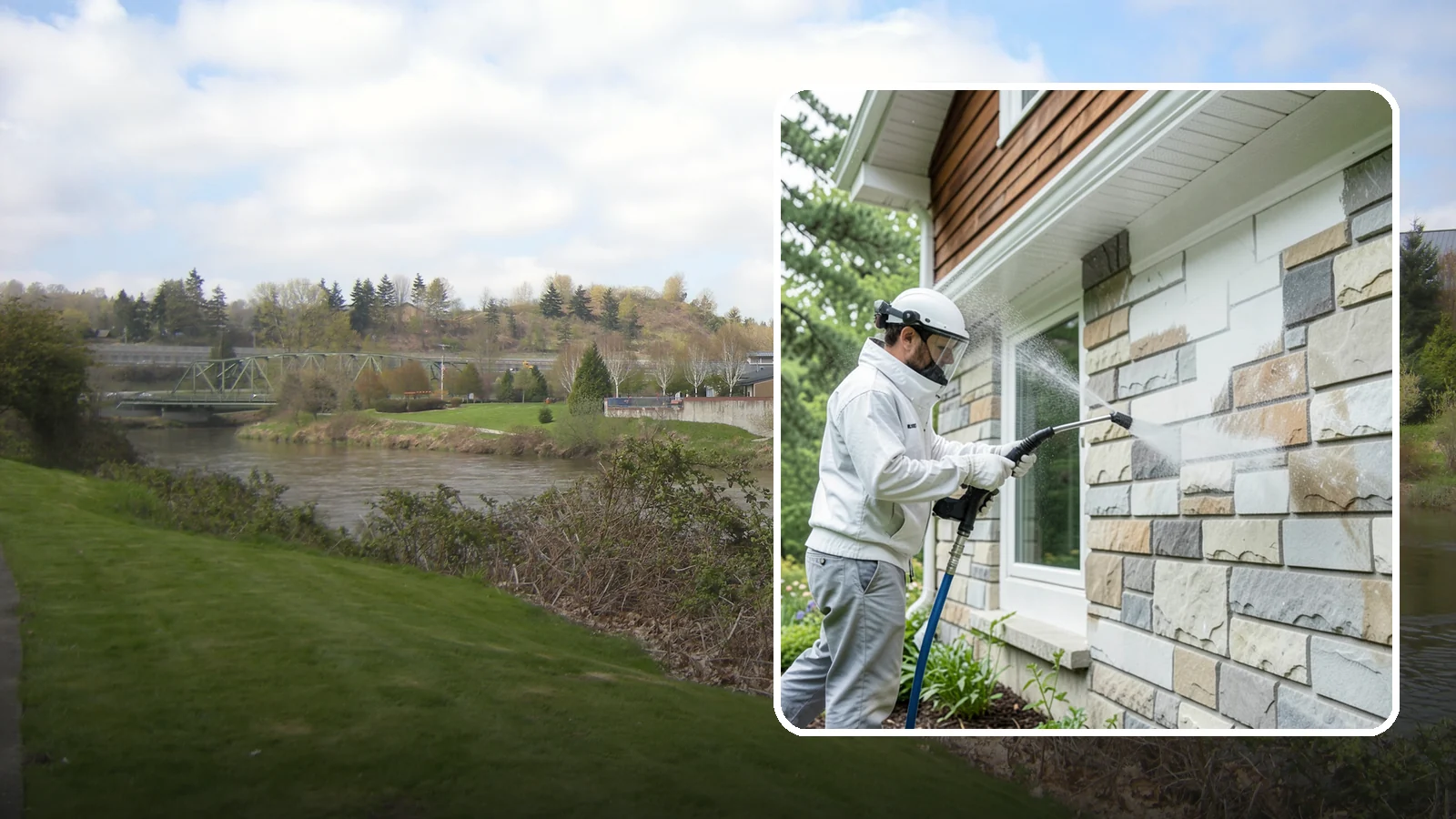 Natural Stone Cleaning in Tukwila, King County, WA - Clean natural stone features with pH-appropriate methods that respect the mineral makeup of each stone.