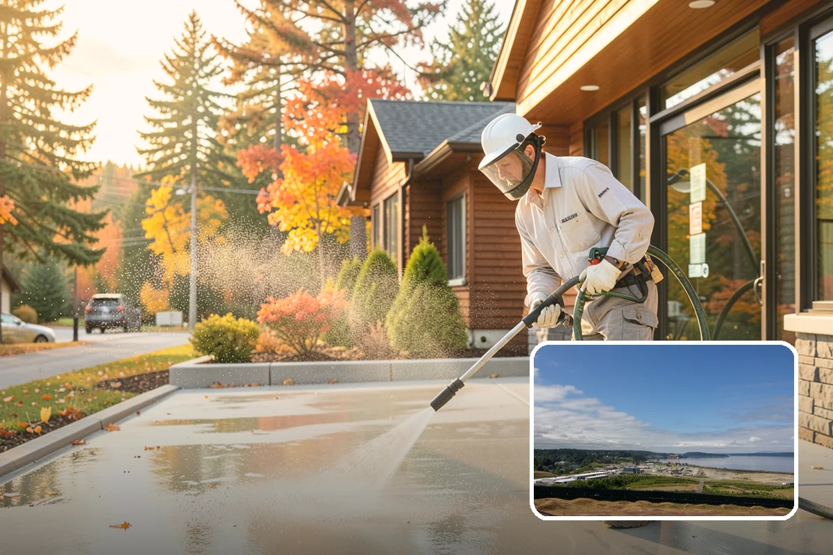 Natural Stone Cleaning in University Place, Pierce County, WA - Protects acid-sensitive stone with pH-correct chemistry