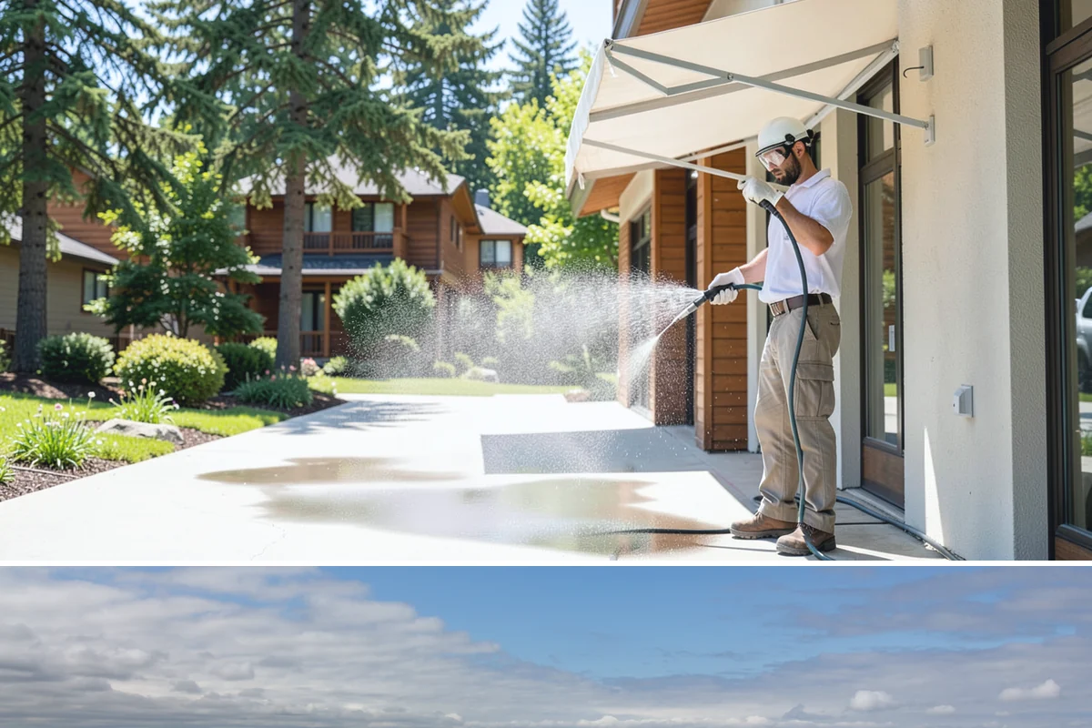 Natural Stone Cleaning in University Place, Pierce County, WA - Summer's drier conditions keep porous natural stone from staying saturated and give sensitive treatments the stability they need.