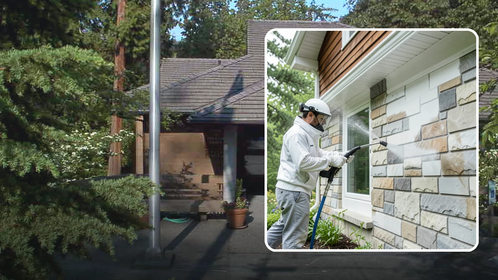 Natural Stone Cleaning in Yarrow Point, King County, WA - Clean natural stone features with pH-appropriate methods that respect the mineral makeup of each stone.