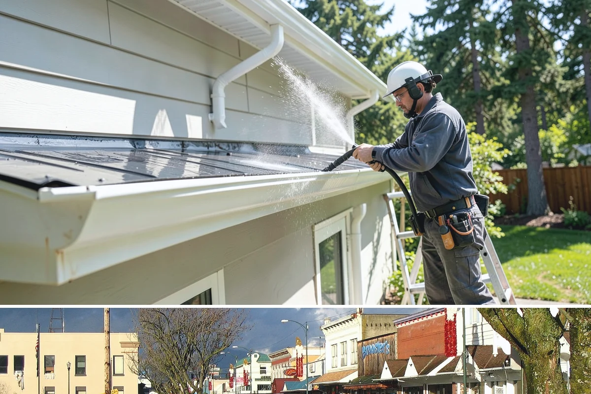 New Construction Cleaning in Arlington, Snohomish County, WA - New construction cleaning happens at completion regardless of season, though dry weather helps fresh finishes cure and rinse...