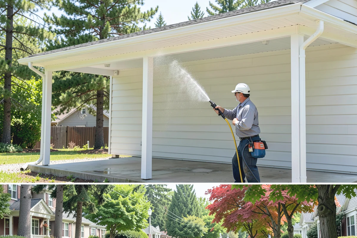 New Construction Cleaning in Beaux Arts Village, King County, WA - New construction cleaning happens at completion regardless of season, though dry weather helps fresh finishes cure and rinse...