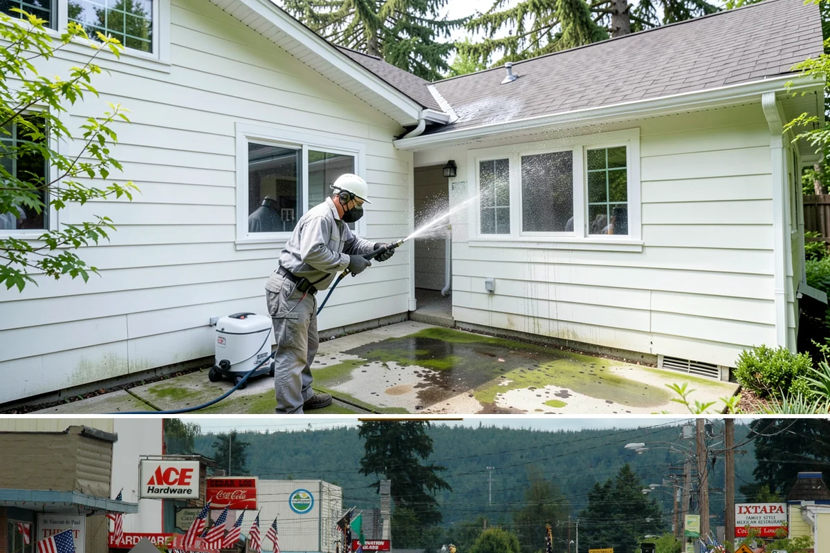 New Construction Cleaning in Carnation, King County, WA - New construction cleaning happens at completion regardless of season, though dry weather helps fresh finishes cure and rinse...