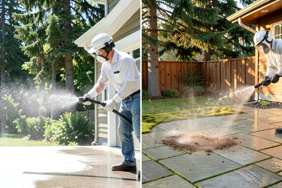 New Construction Cleaning in Clyde Hill, King County, WA - Inspect finishes and identify residue types