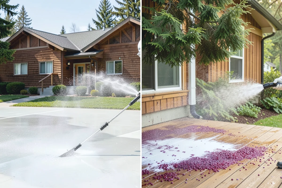New Construction Cleaning in Coupeville, Island County, WA - Inspect finishes and identify residue types