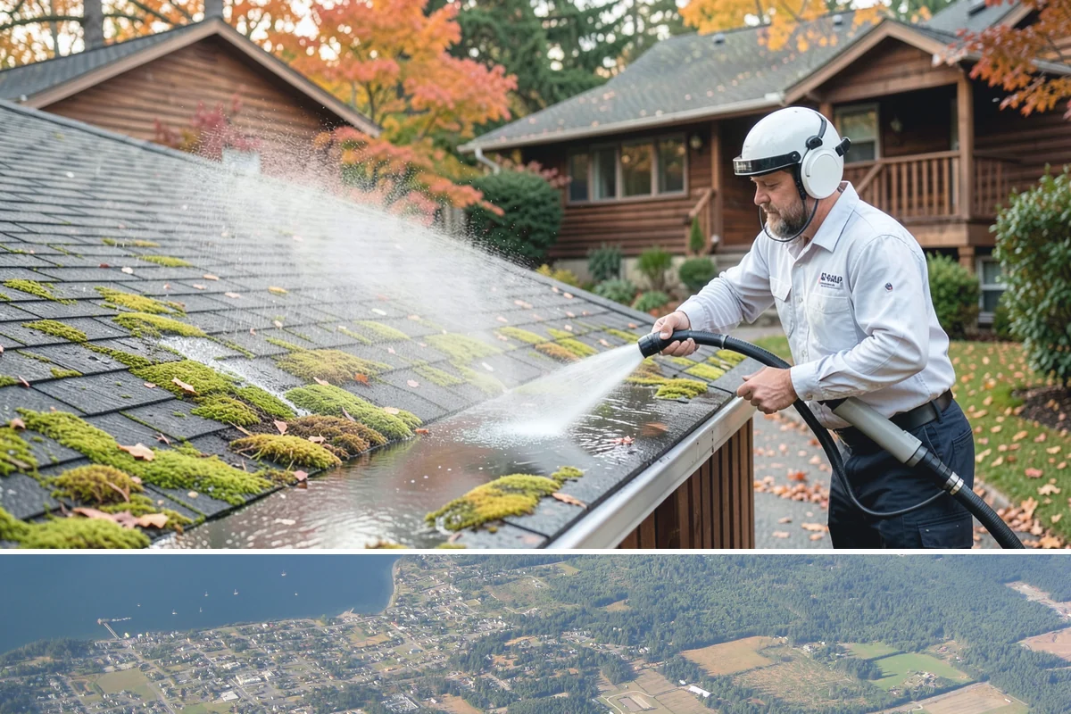 New Construction Cleaning in Coupeville, Island County, WA - New construction cleaning happens at completion regardless of season, though dry weather helps fresh finishes cure and rinse...