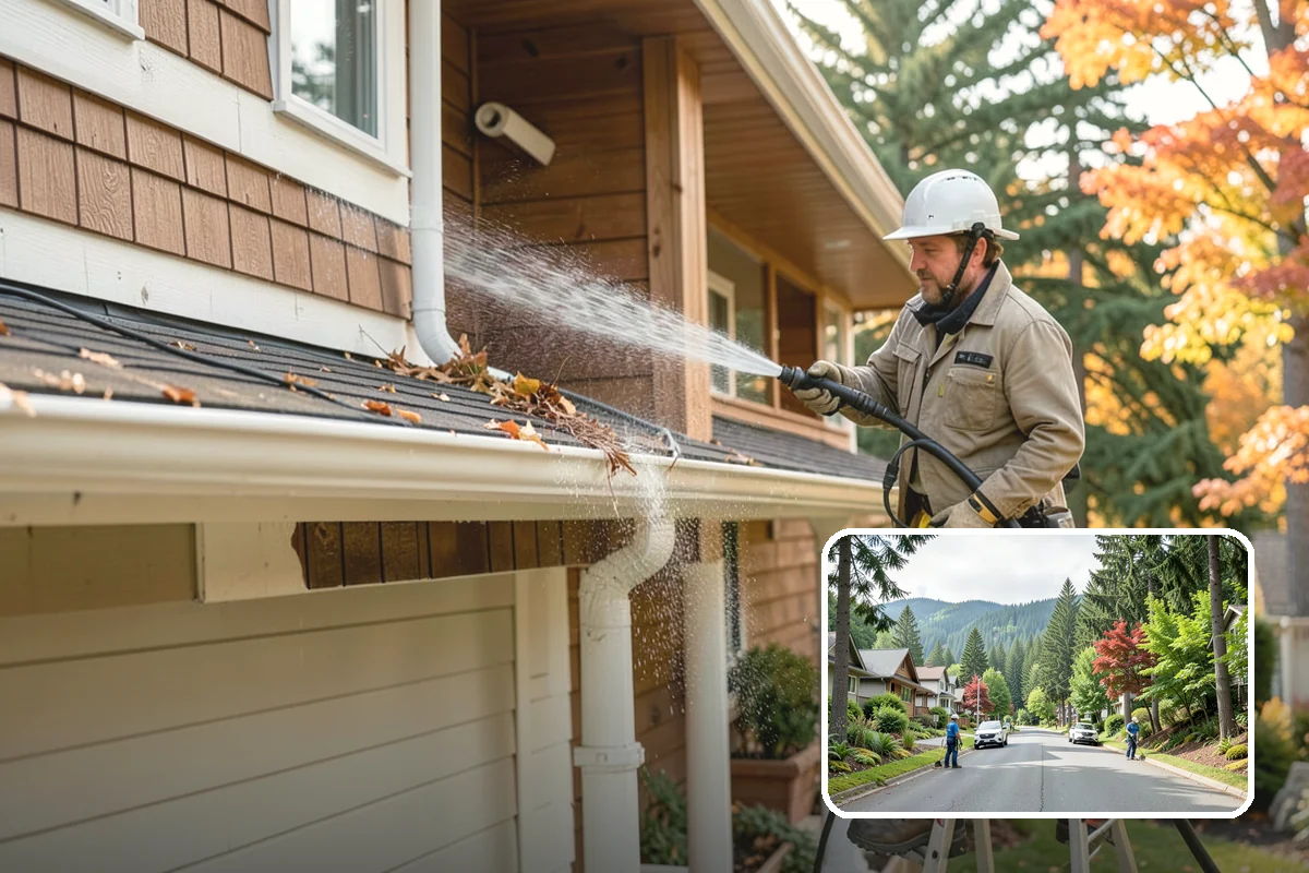New Construction Cleaning in Darrington, Snohomish County, WA - Reveals the finished exterior for handover