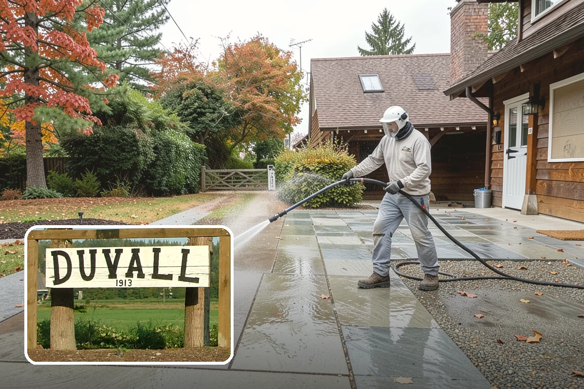 New Construction Cleaning in Duvall, King County, WA - Reveals the finished exterior for handover