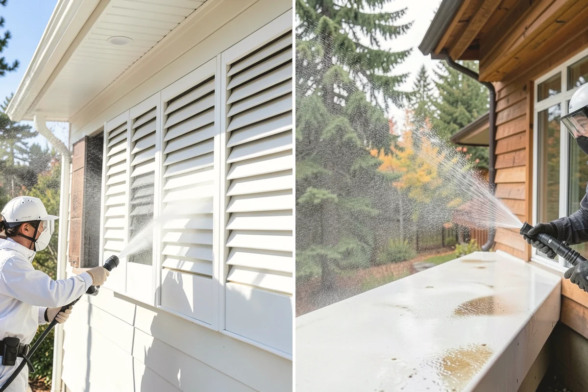 New Construction Cleaning in Duvall, King County, WA - Inspect finishes and identify residue types