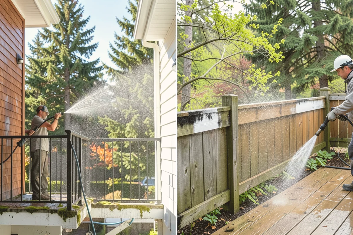 New Construction Cleaning in Eatonville, Pierce County, WA - Inspect finishes and identify residue types