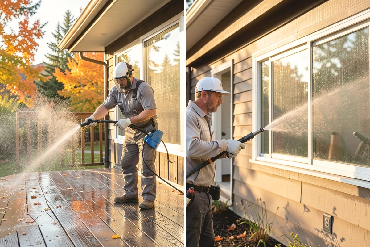 New Construction Cleaning in Edgewood, Pierce County, WA - Inspect finishes and identify residue types