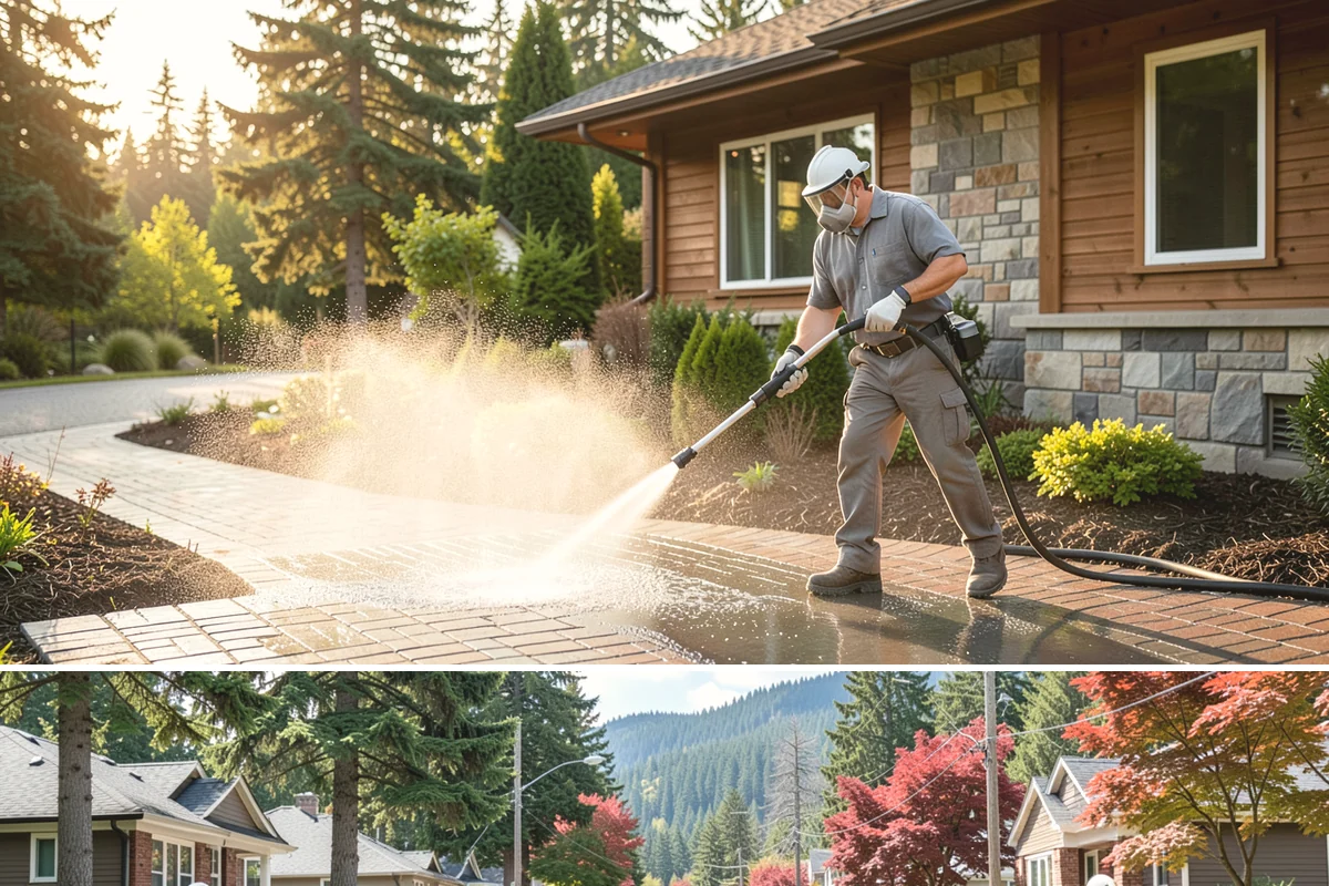 New Construction Cleaning in Hunts Point, King County, WA - New construction cleaning happens at completion regardless of season, though dry weather helps fresh finishes cure and rinse...