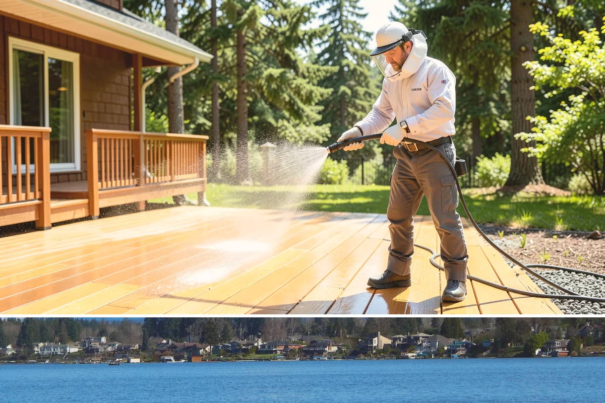 New Construction Cleaning in Lake Stevens, Snohomish County, WA - New construction cleaning happens at completion regardless of season, though dry weather helps fresh finishes cure and rinse...