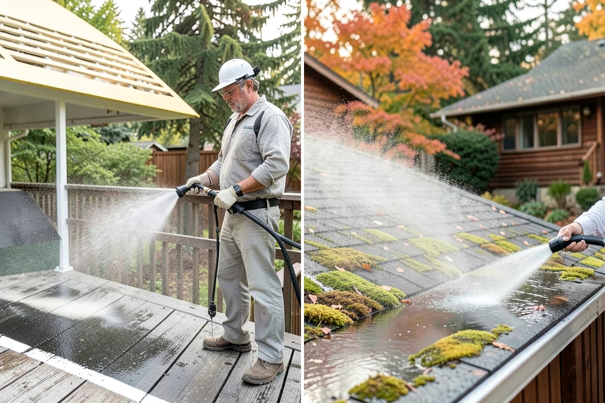 New Construction Cleaning in Lakewood, Pierce County, WA - Inspect finishes and identify residue types