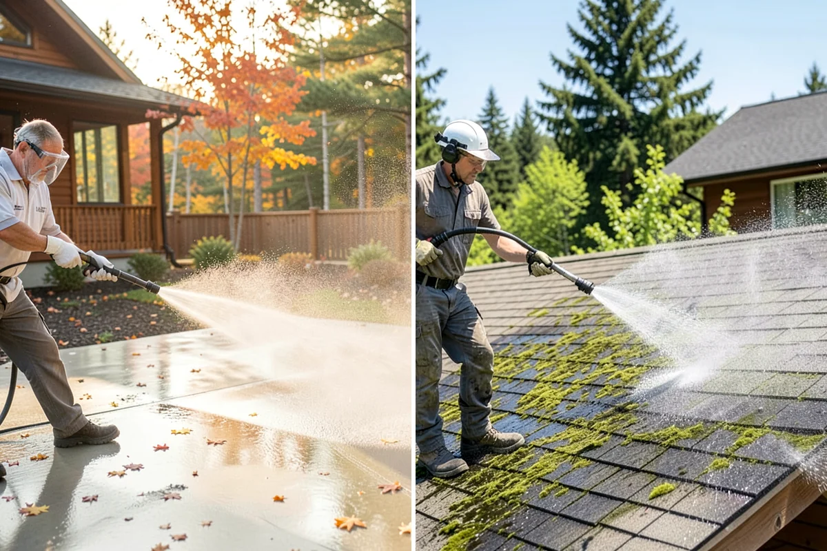 New Construction Cleaning in Lyman, Skagit County, WA - Inspect finishes and identify residue types