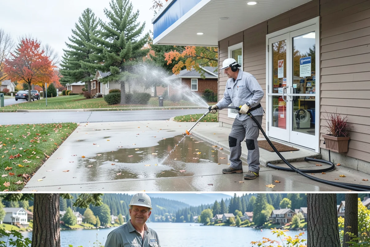 New Construction Cleaning in Milton, King County, WA - New construction cleaning happens at completion regardless of season, though dry weather helps fresh finishes cure and rinse...
