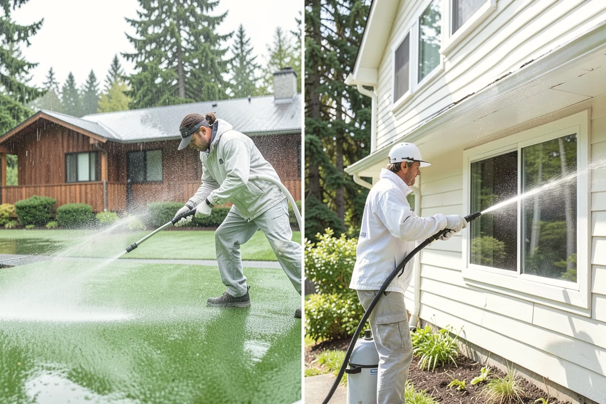 New Construction Cleaning in Mountlake Terrace, Snohomish County, WA - Inspect finishes and identify residue types
