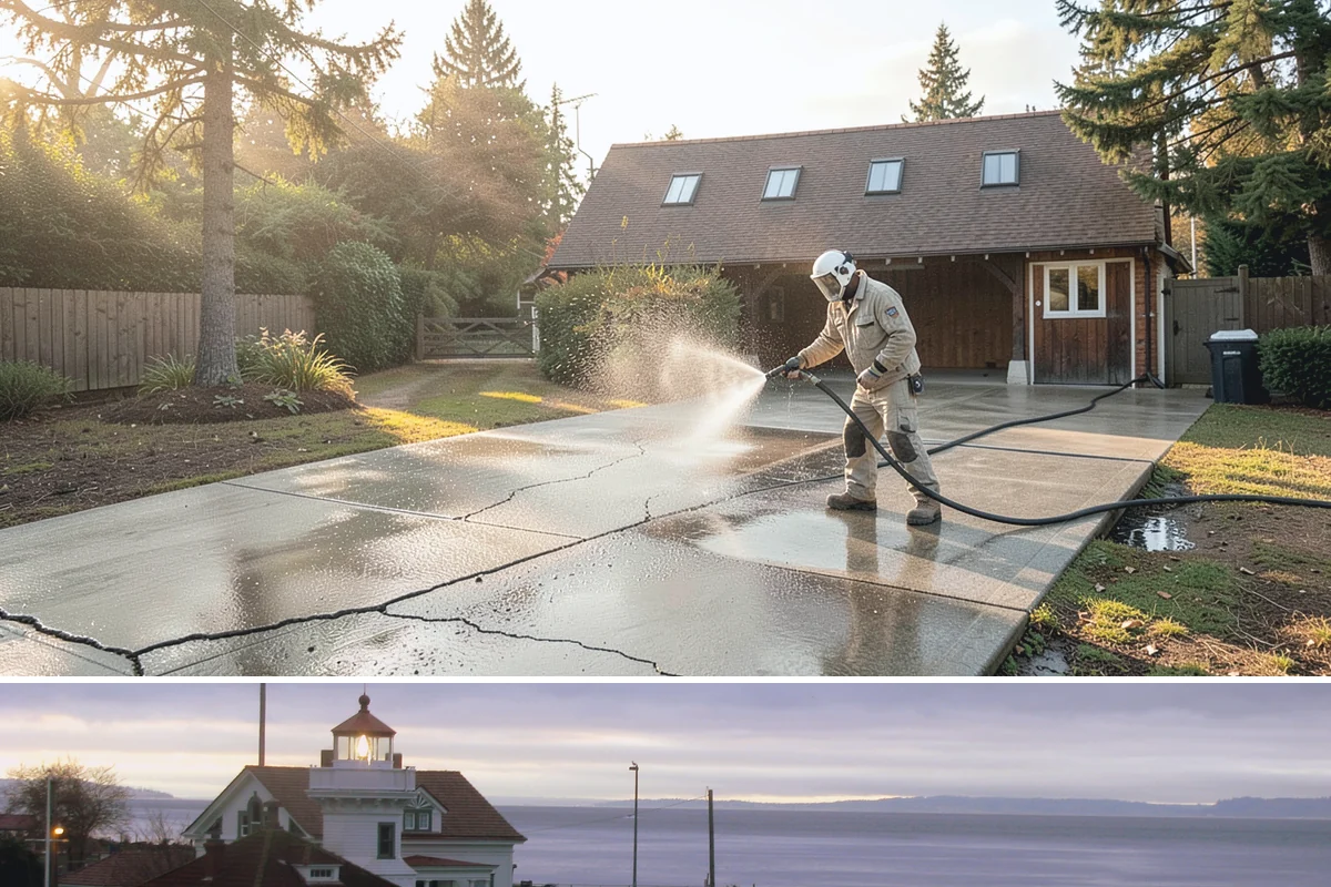New Construction Cleaning in Mukilteo, Snohomish County, WA - New construction cleaning happens at completion regardless of season, though dry weather helps fresh finishes cure and rinse...