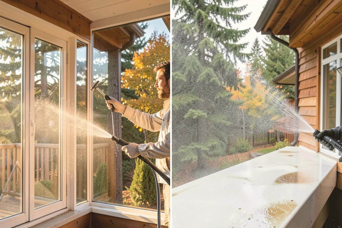 New Construction Cleaning in Newcastle, King County, WA - Inspect finishes and identify residue types