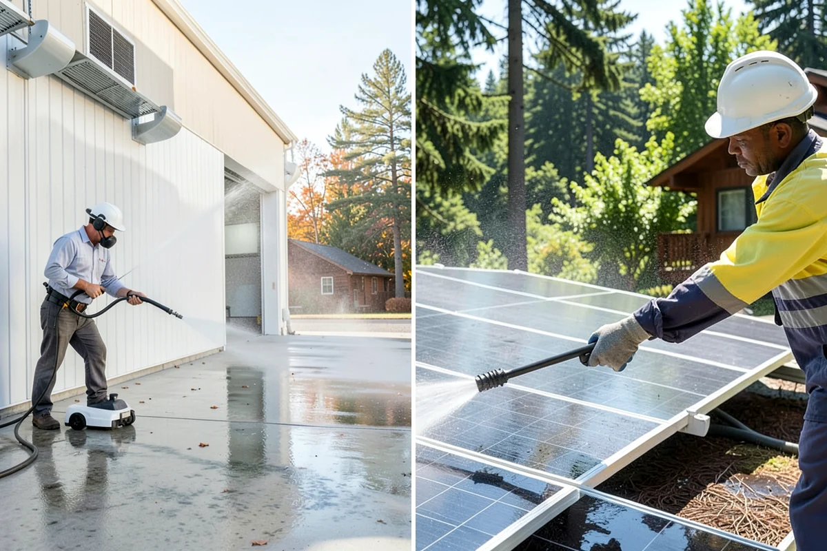 New Construction Cleaning in Normandy Park, King County, WA - Inspect finishes and identify residue types