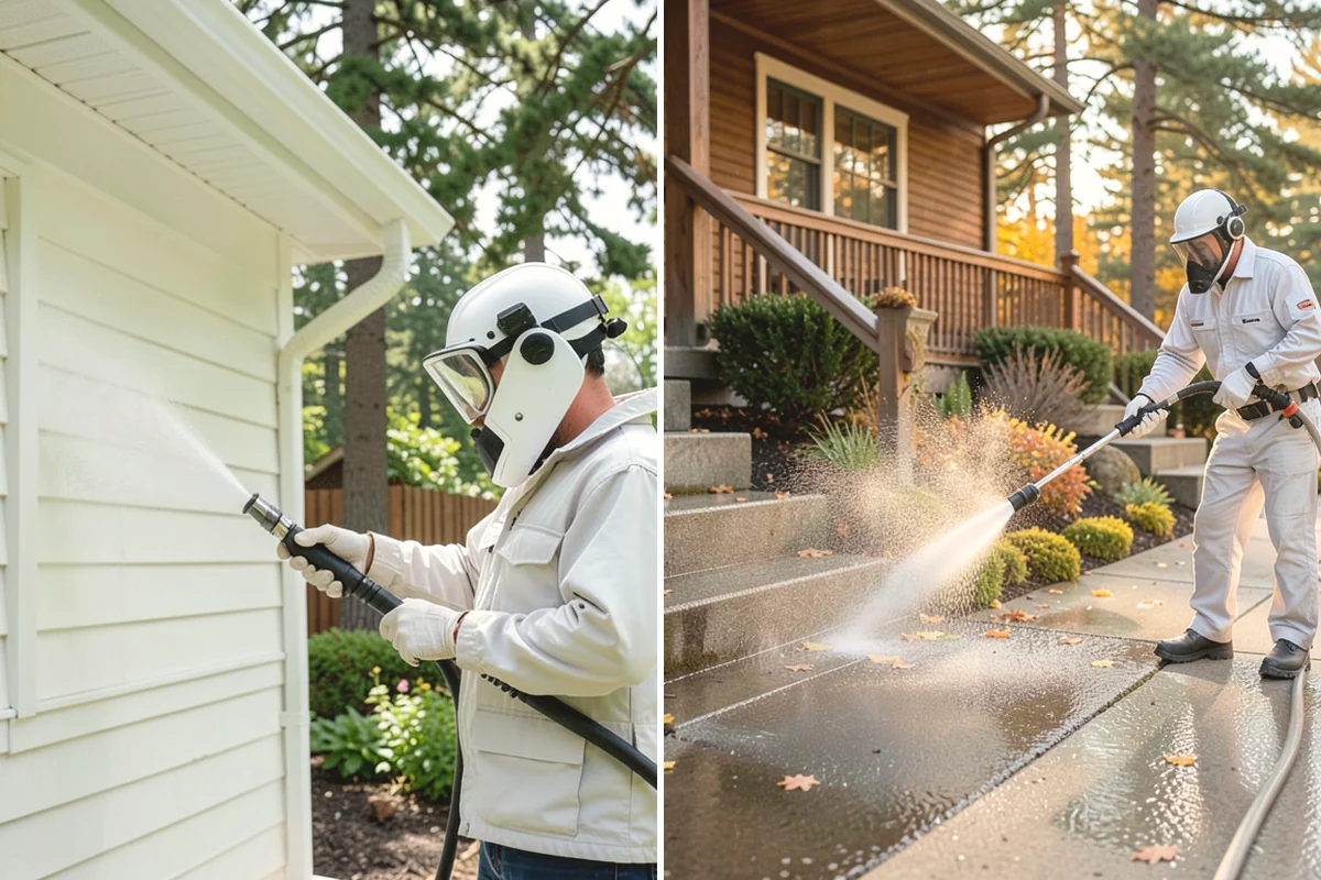 New Construction Cleaning in Oak Harbor, Island County, WA - Inspect finishes and identify residue types