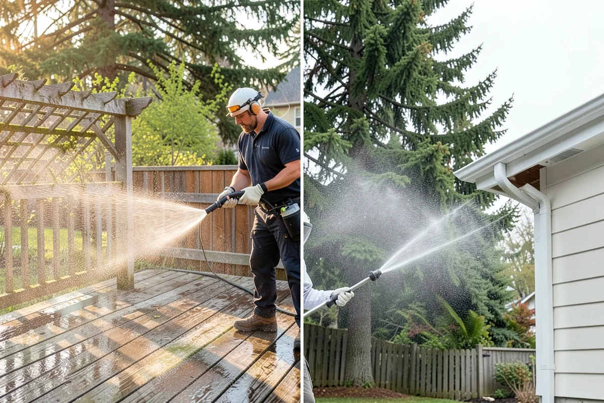 New Construction Cleaning in Pacific, King County, WA - Inspect finishes and identify residue types