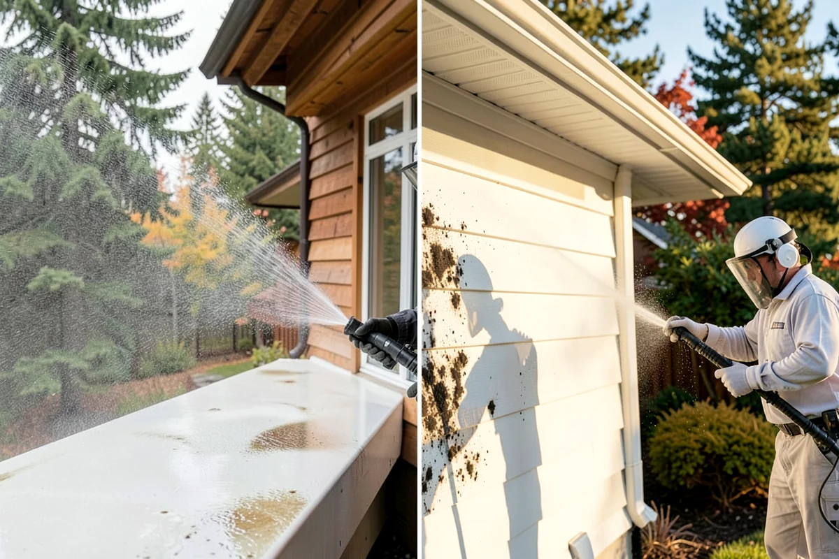 New Construction Cleaning in Puyallup, Pierce County, WA - Inspect finishes and identify residue types
