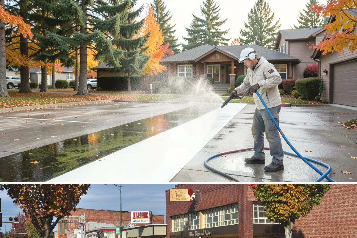 New Construction Cleaning in Puyallup, Pierce County, WA - New construction cleaning happens at completion regardless of season, though dry weather helps fresh finishes cure and rinse...