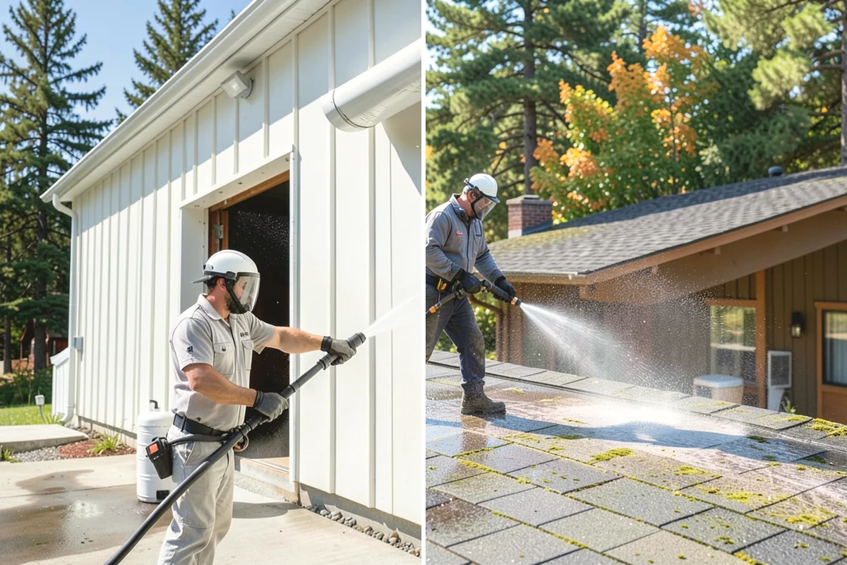 New Construction Cleaning in Ruston, Pierce County, WA - Inspect finishes and identify residue types