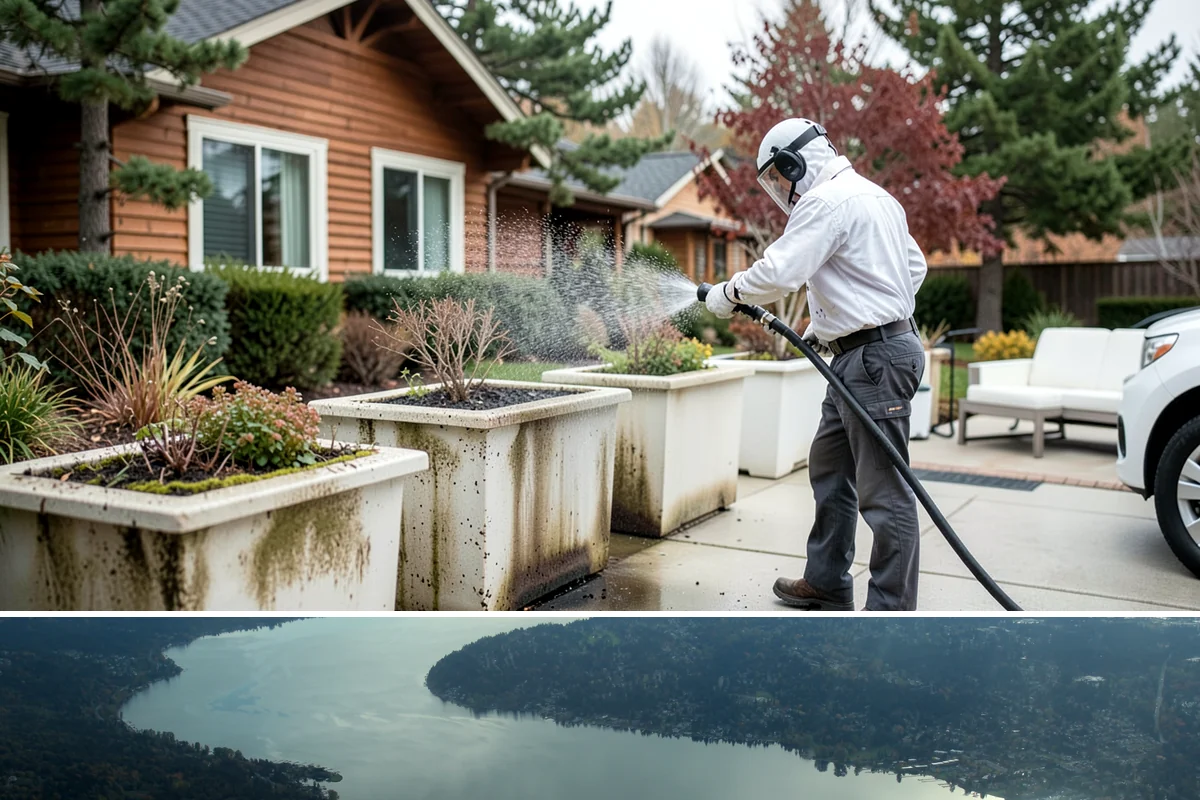 New Construction Cleaning in Sammamish, King County, WA - New construction cleaning happens at completion regardless of season, though dry weather helps fresh finishes cure and rinse...
