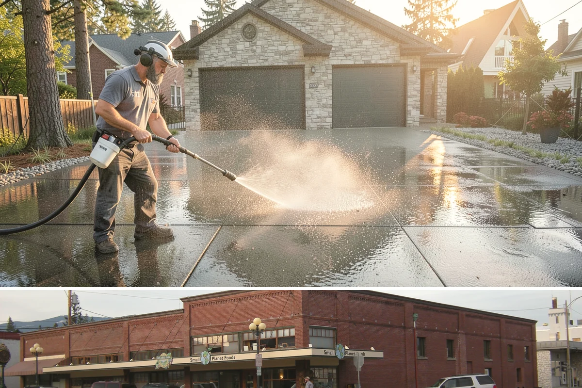 New Construction Cleaning in Sedro-Woolley, Skagit County, WA - New construction cleaning happens at completion regardless of season, though dry weather helps fresh finishes cure and rinse...