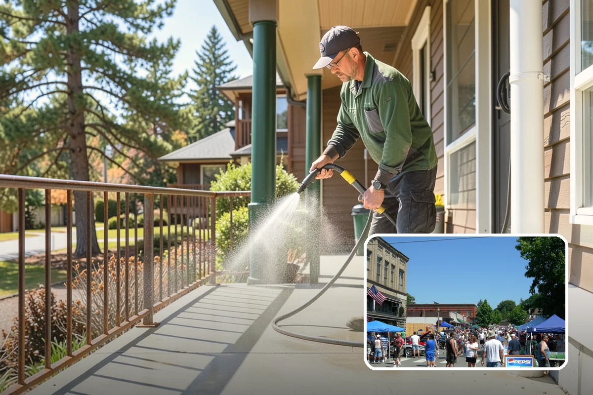 New Construction Cleaning in Snohomish, Snohomish County, WA - Reveals the finished exterior for handover