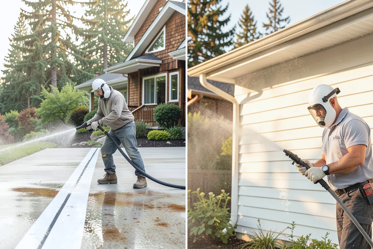 New Construction Cleaning in South Prairie, Pierce County, WA - Inspect finishes and identify residue types