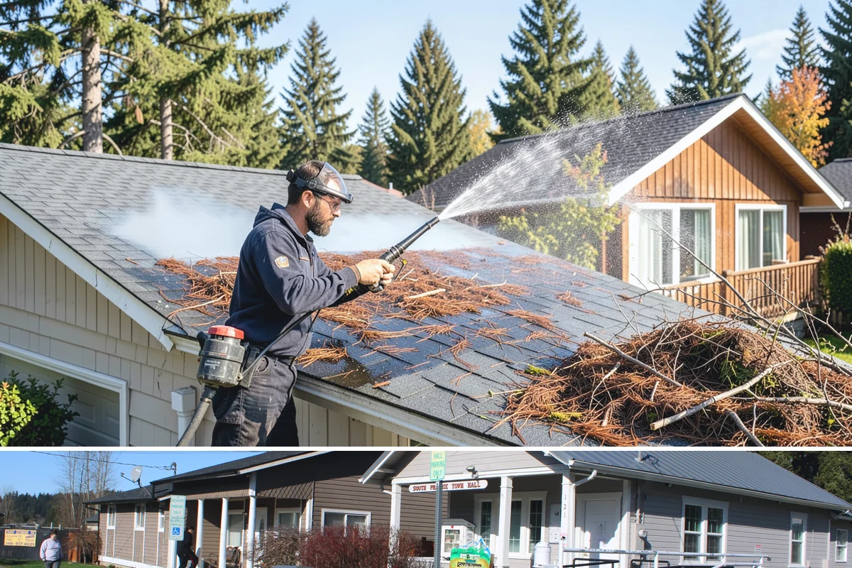 New Construction Cleaning in South Prairie, Pierce County, WA - New construction cleaning happens at completion regardless of season, though dry weather helps fresh finishes cure and rinse...