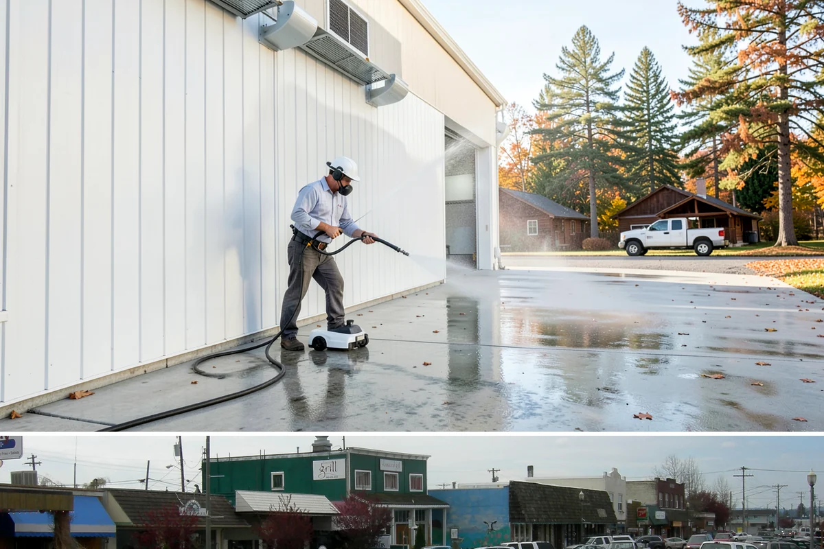 New Construction Cleaning in Stanwood, Snohomish County, WA - New construction cleaning happens at completion regardless of season, though dry weather helps fresh finishes cure and rinse...