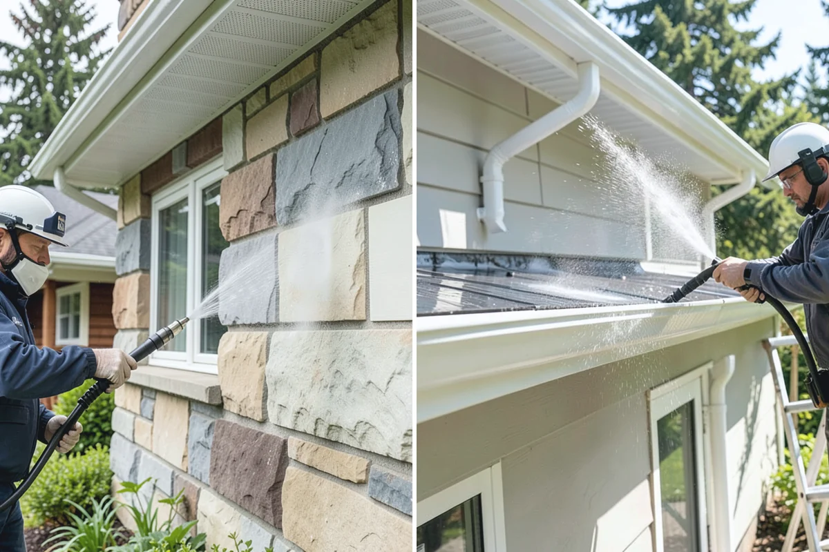 New Construction Cleaning in Sumner, Pierce County, WA - Inspect finishes and identify residue types