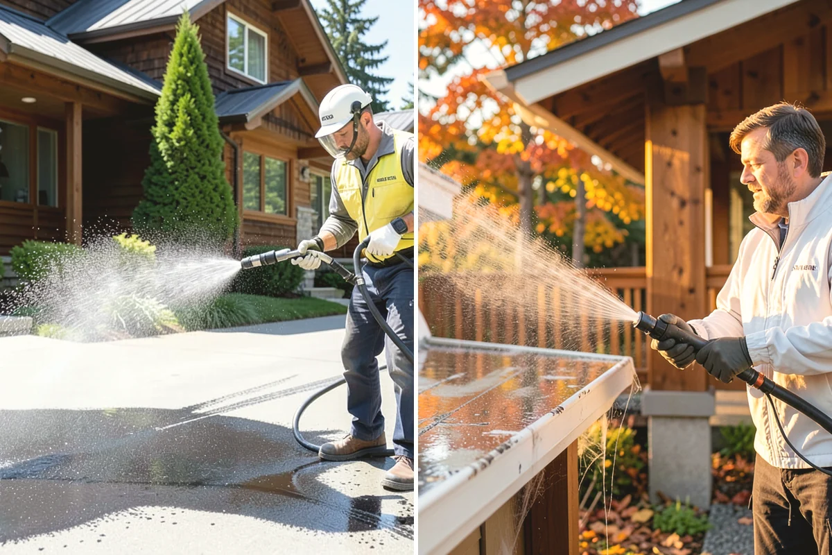 New Construction Cleaning in Tacoma, Pierce County, WA - Inspect finishes and identify residue types