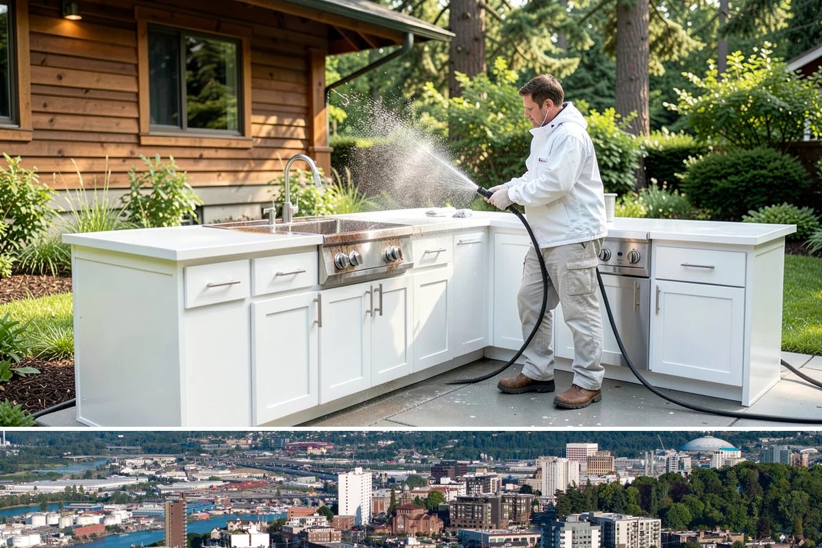New Construction Cleaning in Tacoma, Pierce County, WA - New construction cleaning happens at completion regardless of season, though dry weather helps fresh finishes cure and rinse...